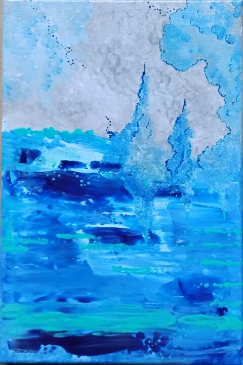 Werk „Open Sky“ von Aniko Heuert