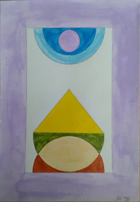 Werk „Loslassen“ von Aniko Heuert