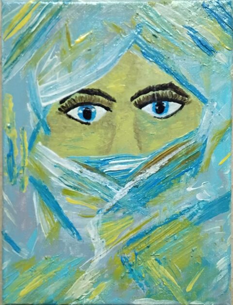 Werk „High Priest“ von Aniko Heuert