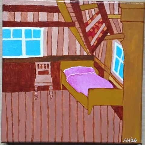 Werk „The room“ von Aniko Heuert