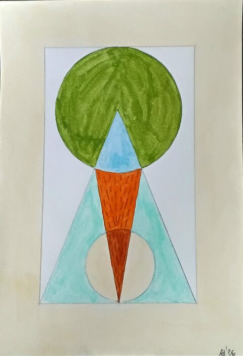 Werk „Der Baum“ von Aniko Heuert