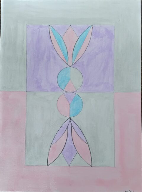 Werk „Miteinander“ von Aniko Heuert
