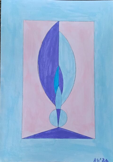 Werk „Flamme“ von Aniko Heuert